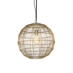 Moderne hanglamp messing 42 cm - Bolti