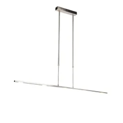 Moderne hanglamp staal incl. LED verstelbaar - Bold