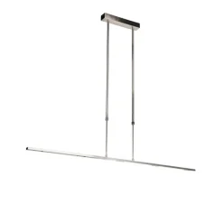 Moderne hanglamp staal incl. LED verstelbaar - Bold