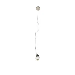 Moderne hanglamp staal zonder kap - Cappo