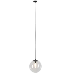 Moderne hanglamp transparant 35 cm - Pallon