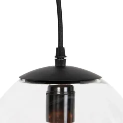 Moderne hanglamp transparant 20 cm - Pallon