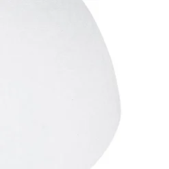 Moderne hanglamp wit met zilver 70cm - Magna