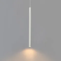 Moderne hanglamp wit voor railsysteem 1-fase- Iconic Frini