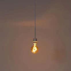 Moderne hanglamp wit zonder kap - Combi 1