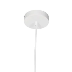 Moderne hanglamp wit zonder kap - Combi 1