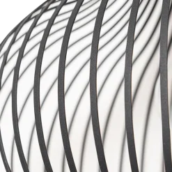 Moderne hanglamp zwart 48 cm - Saffira