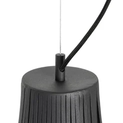 Moderne hanglamp zwart 48 cm - Saffira