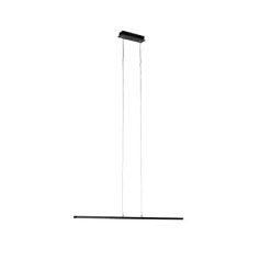 Moderne hanglamp zwart 90 cm incl. LED - Banda