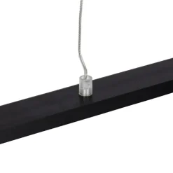Moderne hanglamp zwart 90 cm incl. LED - Banda