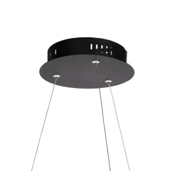 Moderne hanglamp zwart 74 cm incl. LED - Rowan