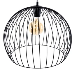 Moderne hanglamp zwart 40 cm - Koopa