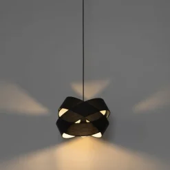 Moderne hanglamp zwart - Cloth
