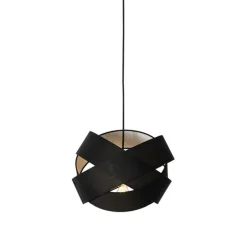 Moderne hanglamp zwart - Cloth