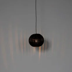 Moderne hanglamp zwart 30 cm - Zoë