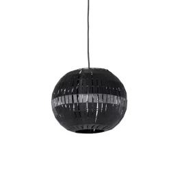 Moderne hanglamp zwart 30 cm - Zoë