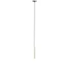 Moderne hanglamp zwart beige voor railsysteem 1-fase- Slimline Keno