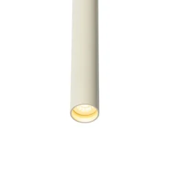 Moderne hanglamp zwart beige voor railsysteem 1-fase- Slimline Keno