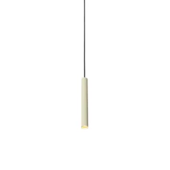 Moderne hanglamp zwart beige voor railsysteem 1-fase- Slimline Keno