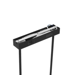 Moderne hanglamp zwart incl. LED 3-staps dimbaar 5-lichts - Vivé