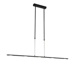 Moderne hanglamp zwart incl LED dimbaar - Bold
