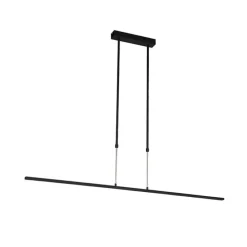 Moderne hanglamp zwart incl LED dimbaar - Bold