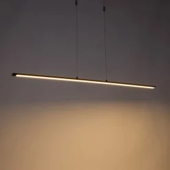 Moderne hanglamp zwart incl. LED 3-staps dimbaar - Benson