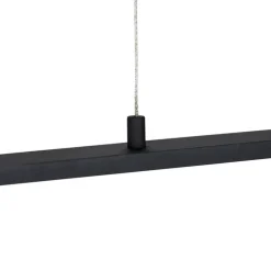 Moderne hanglamp zwart incl. LED 3-staps dimbaar - Benson