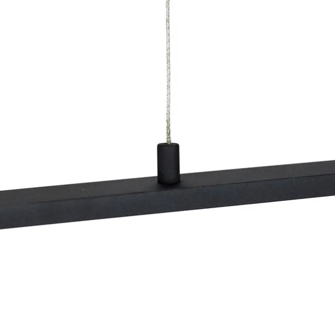Moderne hanglamp zwart incl. LED 3-staps dimbaar - Benson