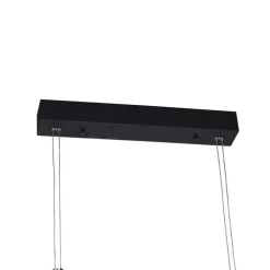 Moderne hanglamp zwart incl. LED 3-staps dimbaar - Benson