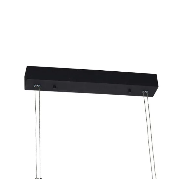 Moderne hanglamp zwart incl. LED 3-staps dimbaar - Benson
