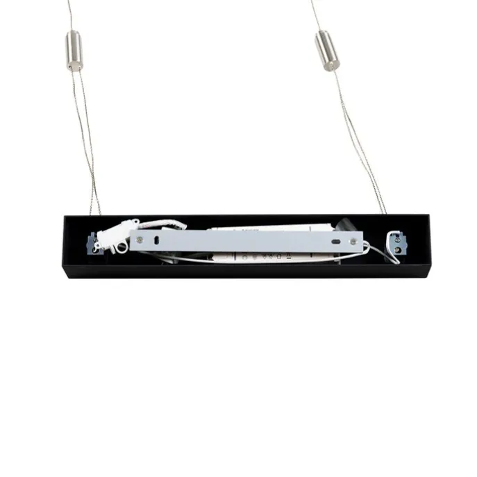 Moderne hanglamp zwart incl. LED 3-staps dimbaar - Benson
