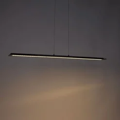 Moderne hanglamp zwart incl. LED 3-staps dimbaar - Kahan