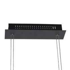 Moderne hanglamp zwart incl. LED 3-staps dimbaar - Kahan