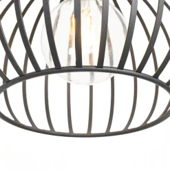 Moderne hanglamp zwart 3-lichts - Saffira
