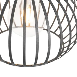 Moderne hanglamp zwart 3-lichts - Saffira