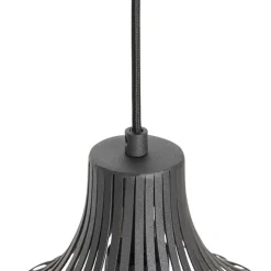 Moderne hanglamp zwart 3-lichts - Saffira