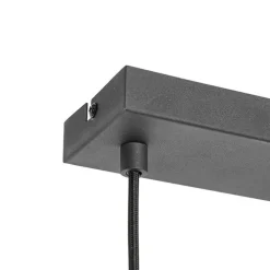 Moderne hanglamp zwart 3-lichts - Saffira