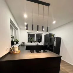 Moderne hanglamp zwart 5-lichts - Jeana