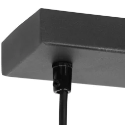 Moderne hanglamp zwart 5-lichts - Jeana