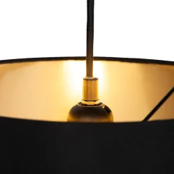 Moderne hanglamp zwart 2-lichts- Lofty