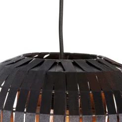 Moderne hanglamp zwart 3-lichts - Zoë