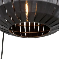 Moderne hanglamp zwart 3-lichts - Zoë