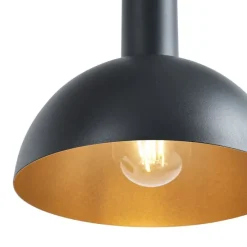 Moderne hanglamp zwart 6-lichts - Biles