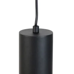 Moderne hanglamp zwart 6-lichts - Stream