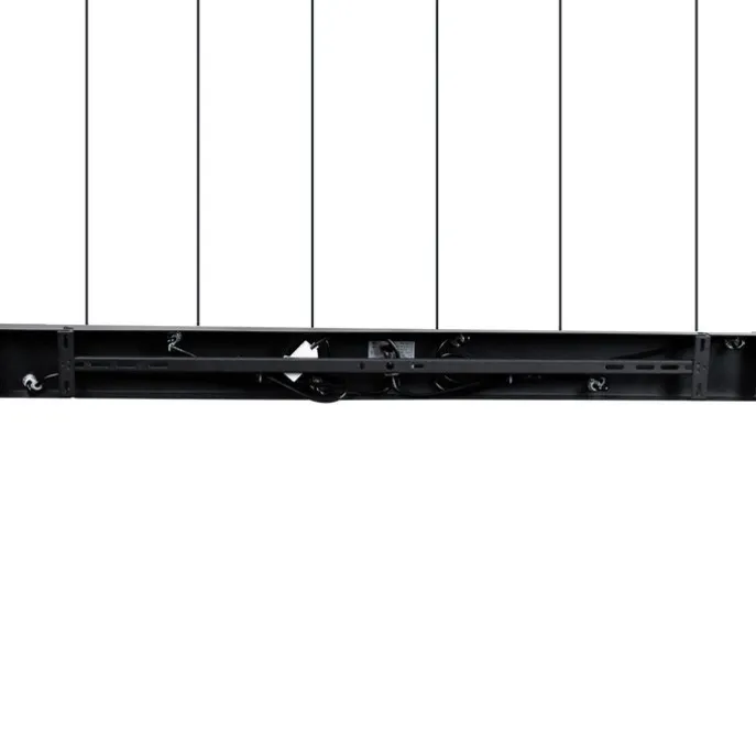 Moderne hanglamp zwart 6-lichts - Stream