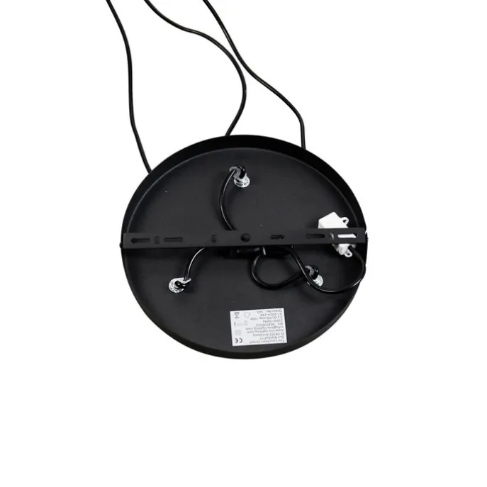 Moderne hanglamp zwart 3-lichts - Stream