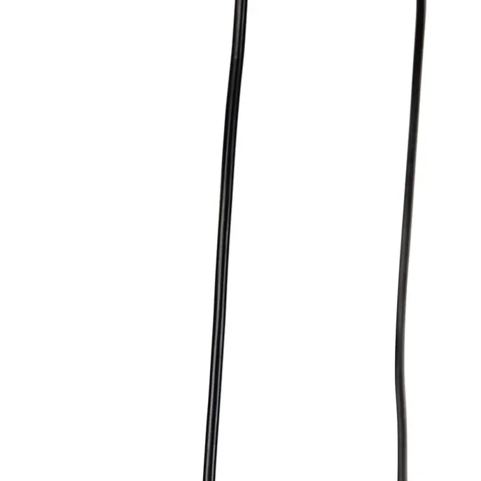 Moderne hanglamp zwart 3-lichts - Stream