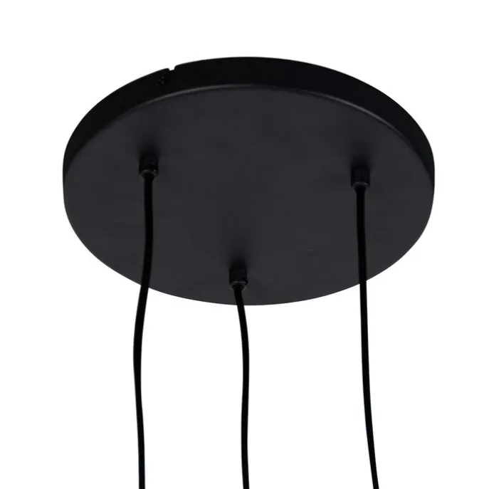 Moderne hanglamp zwart 3-lichts - Stream