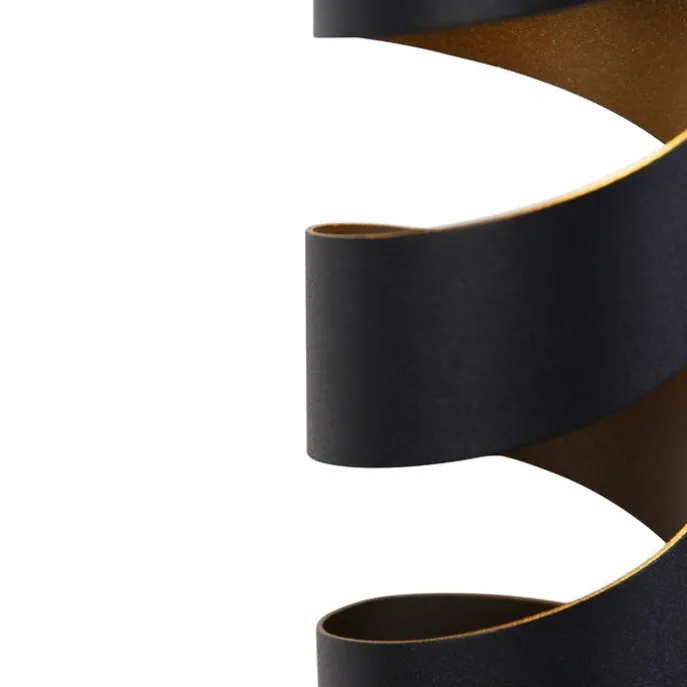 Moderne hanglamp zwart 4-lichts - Stream